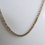 Vintage Italy  925 Sterling Silver 1.9mm Tinsel Chain Necklace Length 20" - 2,9g Image 3