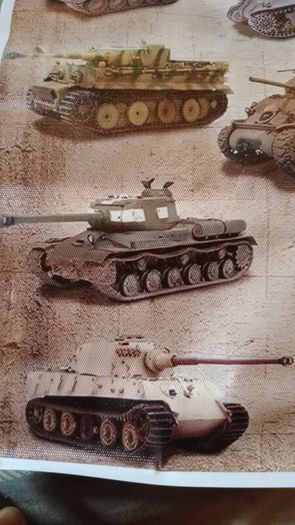 All Tanks Of WW2 On Canvas