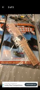 Hachette vintage. The Lancaster Bomber. Build your own Bomber. All sets sealed. Have 9 Magazines. Set 1 with Dvd and large poster