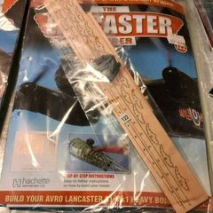 Hachette vintage. The Lancaster Bomber. Build your own Bomber. All sets sealed. Have 9 Magazines. Set 1 with Dvd and large poster