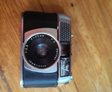 Second hand retro film camera.