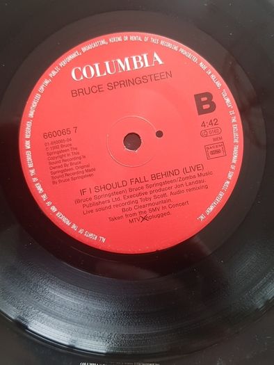 Bruce Springsteen 7" - Streets Of Philadelphia