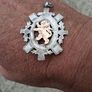 Chester Sterling Silver & 9k Rose Gold Fob(10 grams) Image 4