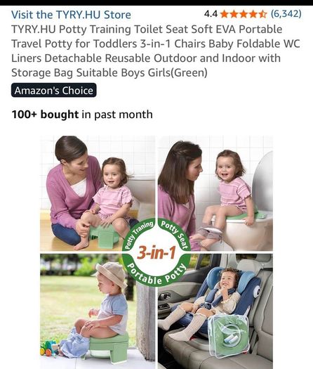 3-in-1 Portable Potty