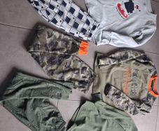 bundle of fleece pyjamas