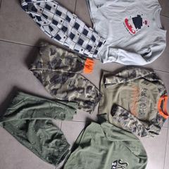 bundle of fleece pyjamas