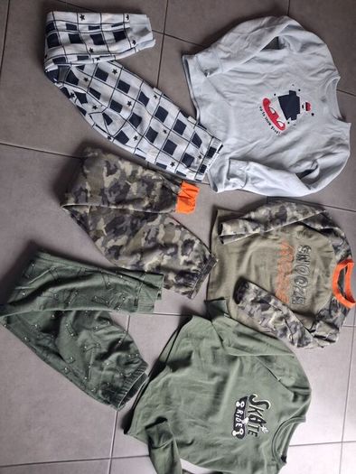 bundle of fleece pyjamas