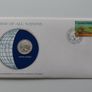 Cayman Islands Rare 1980 Schooner Coin Stamp cover BUNC Image 2