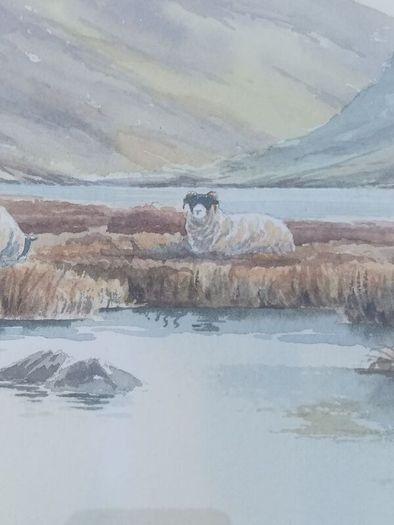 Large Hamilton Sloan Watercolour