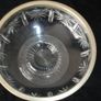 Vintage Art Deco Flint Glass Pedestal Footed Bowl 1920's Image 5