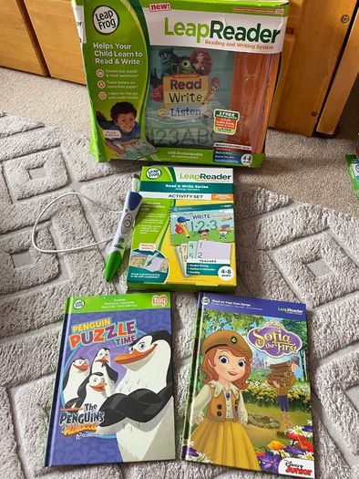 Leapfrog Leapreader Branded Educational Toy with NEW books