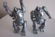 Pair of  Iron Man Wind Up Figures Burger King 2007