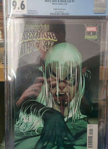 Mary Jane & Black Cat 1 Hughes variant