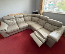 Leather Corner Sofa