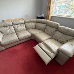 Leather Corner Sofa