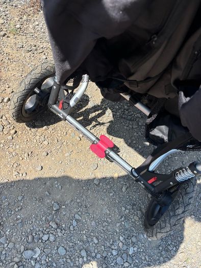 out & about twin buggy