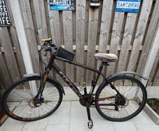 Mens carrera crossfire bike
