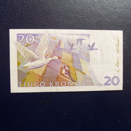 Sweden 1995.20 Kronor.Crisp Very Fine Condition.