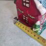 Vintage winter cottage battery candle. Image 4