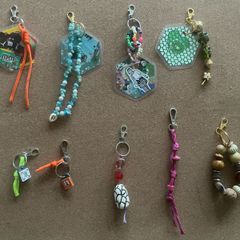 Handmade Keyrings & Bag Charms