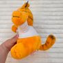 Vintage 1981 Dakin Garfield Plush Am I Cool or What? Soft approx. 23 cm. Used Please see phtos Image 5
