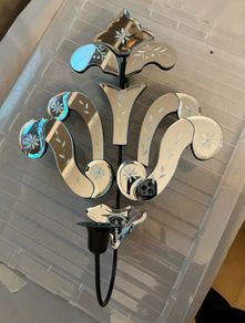 Mirror candle holder