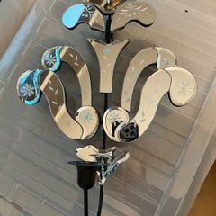 Mirror candle holder