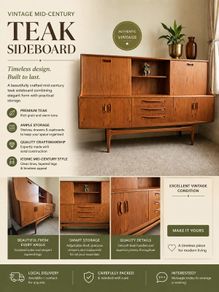 Mid Century  Sideboard