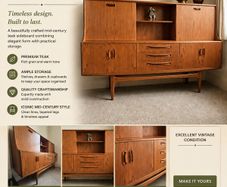 Mid Century  Sideboard