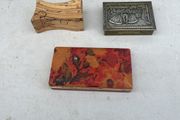 2 vintage boxs/ 1 jewellery box