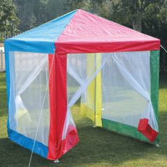 New Children's Multi Coloured Play Tent Sun Shade 1.5m x 1.5m