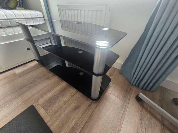 Glass TV Stand