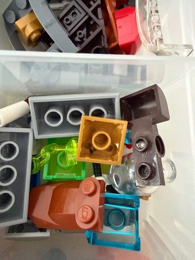 lego parts airplane engine light bricks etc