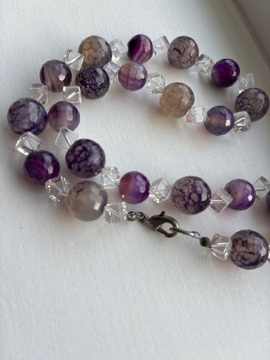 Necklace - Glass Beads/Semi Precious Stones