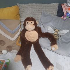 large monkey soft toy