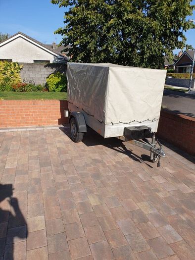 Aluminium trailer 7x4