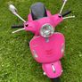 Vespa Scooter 7.2V Lithium Electric Ride On Pink Image 2
