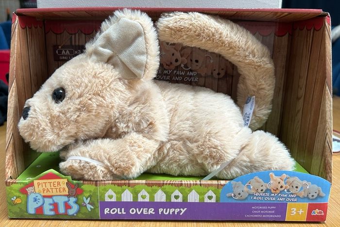 Pitter patter pets Roll over puppy