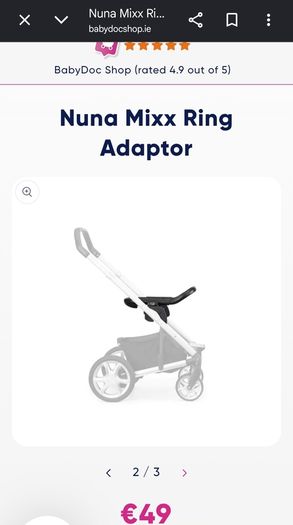 Nuna Pipa Lite Lx Infant Car Seat