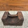 Vintage Cast Iron 25kg Weight Industrial Image 7