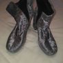 Grey Suede Boots Image 2