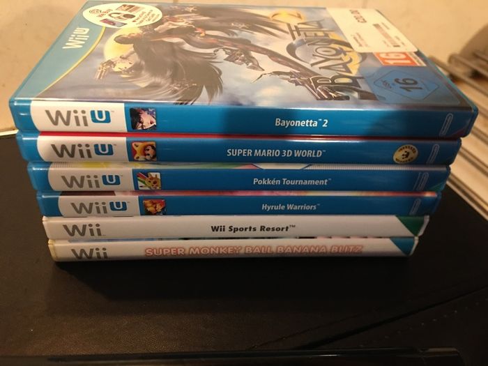 Nintendo Wii U console and games