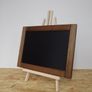 Blackboard A3 with Wooden Easel for Wedding Events or Shop's Window Image 4