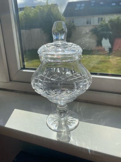 Cavan Crystal Jar + Lid