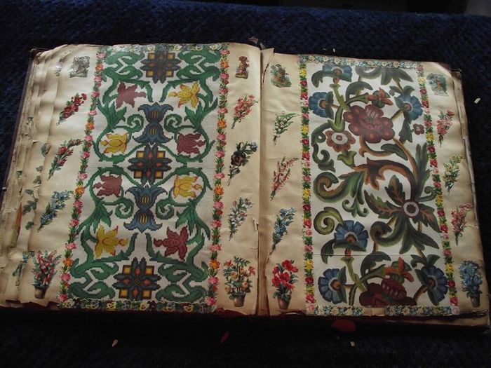 Victorian/Edwardian Album of colourful scraps - Circa 1890's/1900's