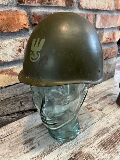 vintage army helmet
