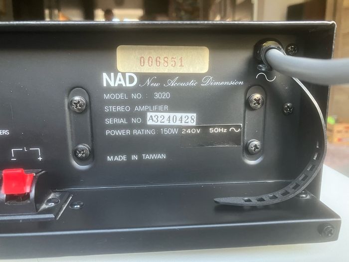 Legendary NAD 3020 Series 20 - Fully recap / Excellent Sound