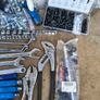 7 Section Metal Tool Box + Large Tool Set Image 3