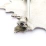 Signed 925 Silver Leaf Brooch Image 5