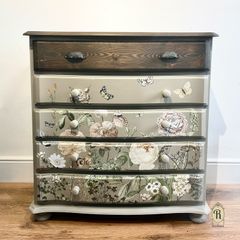 Floral Chest of Drawers